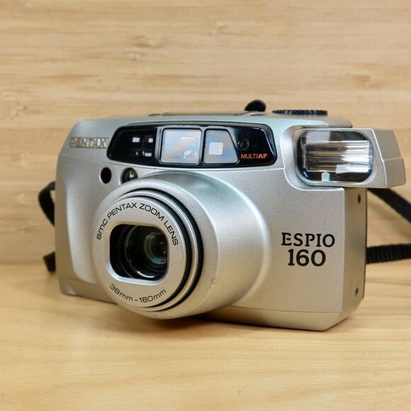 Pentax ESPIO 160 Point and Shoot, 35mm Film Camera, Multi AF, 38-160mm Zoom Lens - Picture 2 of 7